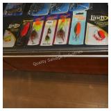 7 fishing lures (display)