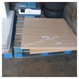 2 wood squares
