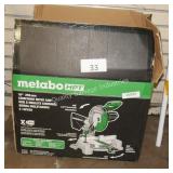 metabo compound miter saw