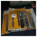 3/3pk dewalt 3/8ï¿½ drill bit (display)