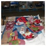 chirstmas blankets & stockings