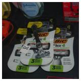 3/3pk bic razors (display)