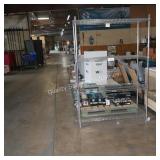 4 shelf metal rack