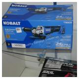 kobalt 24v angle grinder - tool only (display)