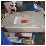 49in cracked vanity top