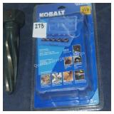 kobalt 5pc bolt extractor set (display)
