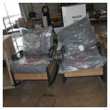 2 rocking chairs
