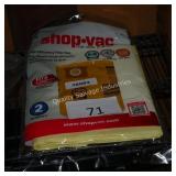 shop vac filter bag