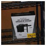 30in black stone griddle cover