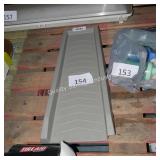 broke gutter splash block