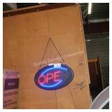 open sign works
