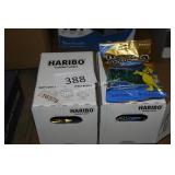 2 ctns haribo blueberry gummy bears 01/27