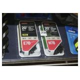NEW 2-20" oregon chain saw blades (display)
