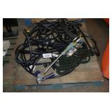skid of water hoses