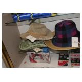 4 san diego hats (display)
