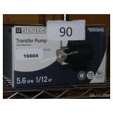 transfer 1/12hp pump