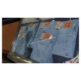 3pr levis stretch jeans - asst szs (display)