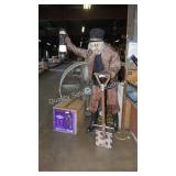 6ft animated grave digger