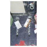 2 decorative solar lights (display)