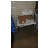 shower seat w/toilet riser