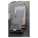 electrical panel doors