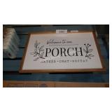 porch sign