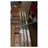 3 rolls burlap fabric