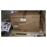 sand pump filter