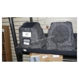 2 rock speakers