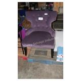 purple accent char