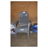 2 adirondack chairs