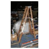 wooden ladder