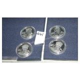 4 payne stewart pga tour collectible coins