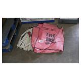 fire hose w/ bag
