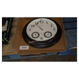 wall clock - damaged