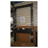 metal door - missing glass