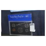 1972 us proof set (display)