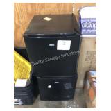 1 LOT 2 SUNBEAM COMPACT REFRIGERATORS