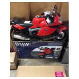 1 LOT NEW BMW MOTORCYCLE RIDE ON (KEY & CHARGER