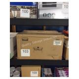 2 CTN RUBBERMAID SLIM JIM SS DOLLIES