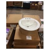 1 LOT 7 VANITY SINKS