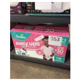 1 CTN PAMPERS 4T - 5T EASY UPS