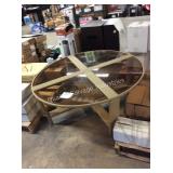 1 LOT RATAN COFFEE TABLE