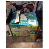 1 CTN PAMPERS DIAPERS (SZ 1)
