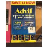 1 LOT (24) ADVIL DISPLAY