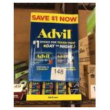 1 LOT (24) ADVIL DISPLAY