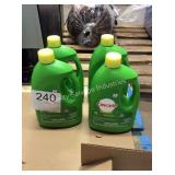 4 BOTTLES CASCADE DISHWASHING DETERGENT