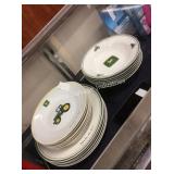 1 LOT 16PC JOHN DEERE LICENSED DINNERWARE SET