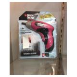 1 LOT B & D 3.6V DRILL (DISPLAY)