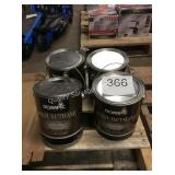 1 LOT (4) 1 GALLON OLYMPIC PAINT